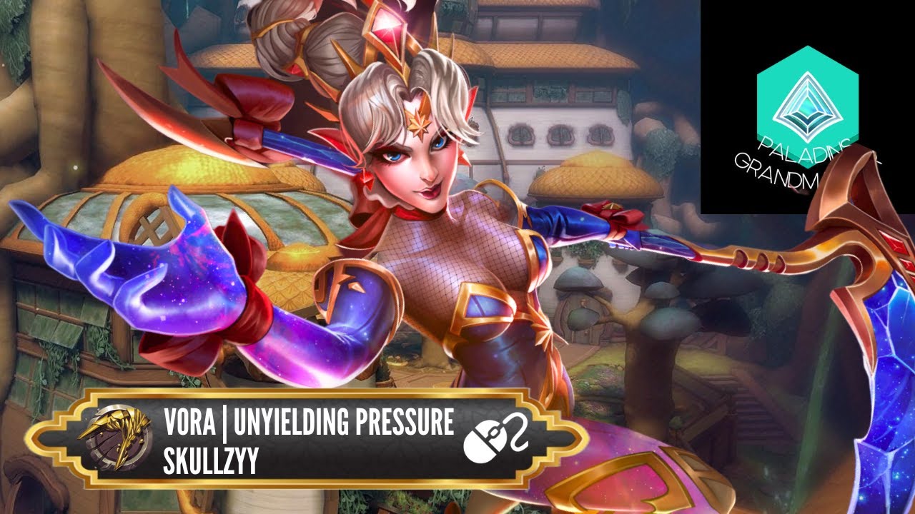 The BEST Vora Game you'll see Today (Skullzyy) Paladins Grandmaster
