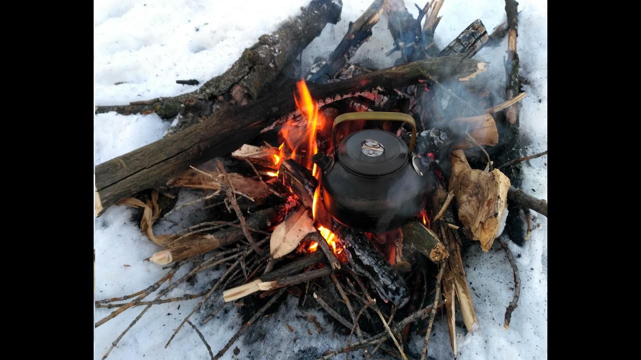 Зимний поход и каша не быстрого приготовления