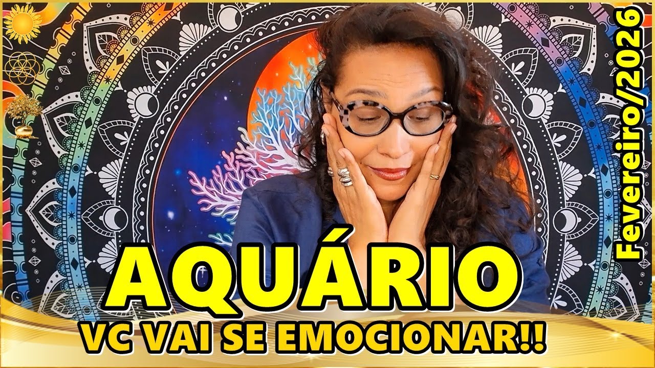 AQUÁRIO FEVEREIRO♒️DÍVIDA QUITADA!AGORA E O MOMENTO DE SER FELIZ! IMPOSSÍVEL NÃO CHORAR DE GRATIDÃO!