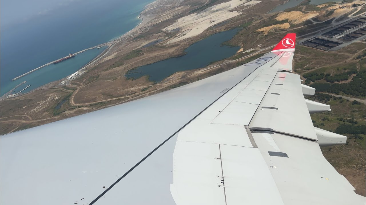 Turkish Airlines • Airbus A330-303 • TC-JOB • Мощный взлет из Стамбула