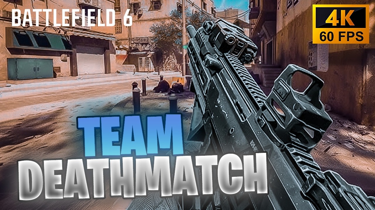 Battlefield 6 — Team Deathmatch Gameplay in 4K  Epic Multiplayer Action! 🔥