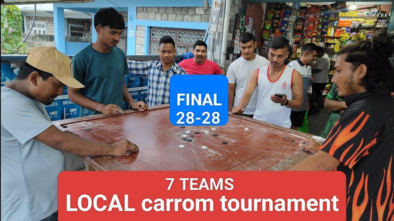 Local carrom tournament | Final in 4k quality | most competitive match