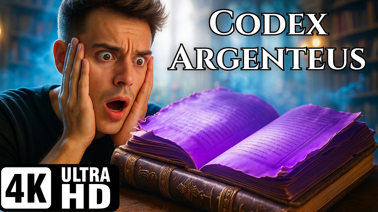 ⚔️ Pourquoi les GOTHIQUES avaient leur propre Bible secr&egrave;te (Codex Argenteus)