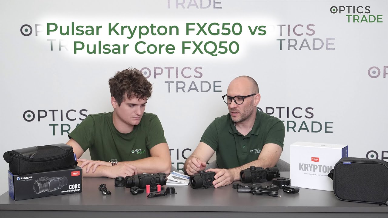Pulsar Krypton FXG50 vs Pulsar Core FXQ50 Thermal Imaging Front Attachments | Optics Trade Debates