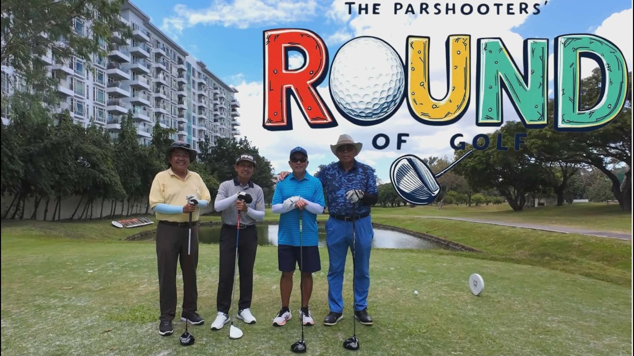 PARSHOOTERS GOLF Tour @villamor Golf Course #balikbayan #golf from #usa 