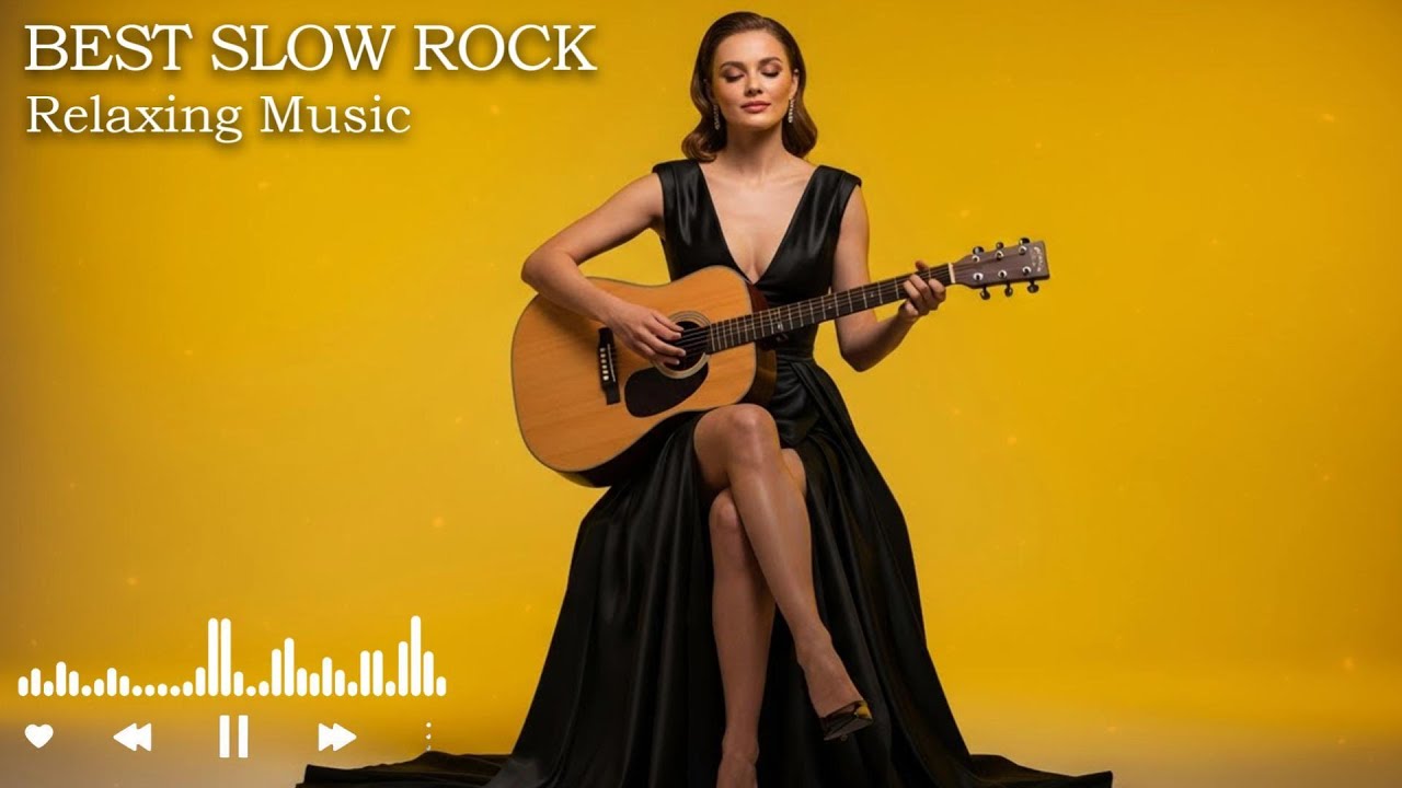 Golden Hour Slow Rock Love Songs | Heartfelt Melodies for Peaceful Nights