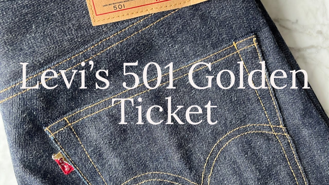 Золотой билет Levis 501 (процесс усадки)