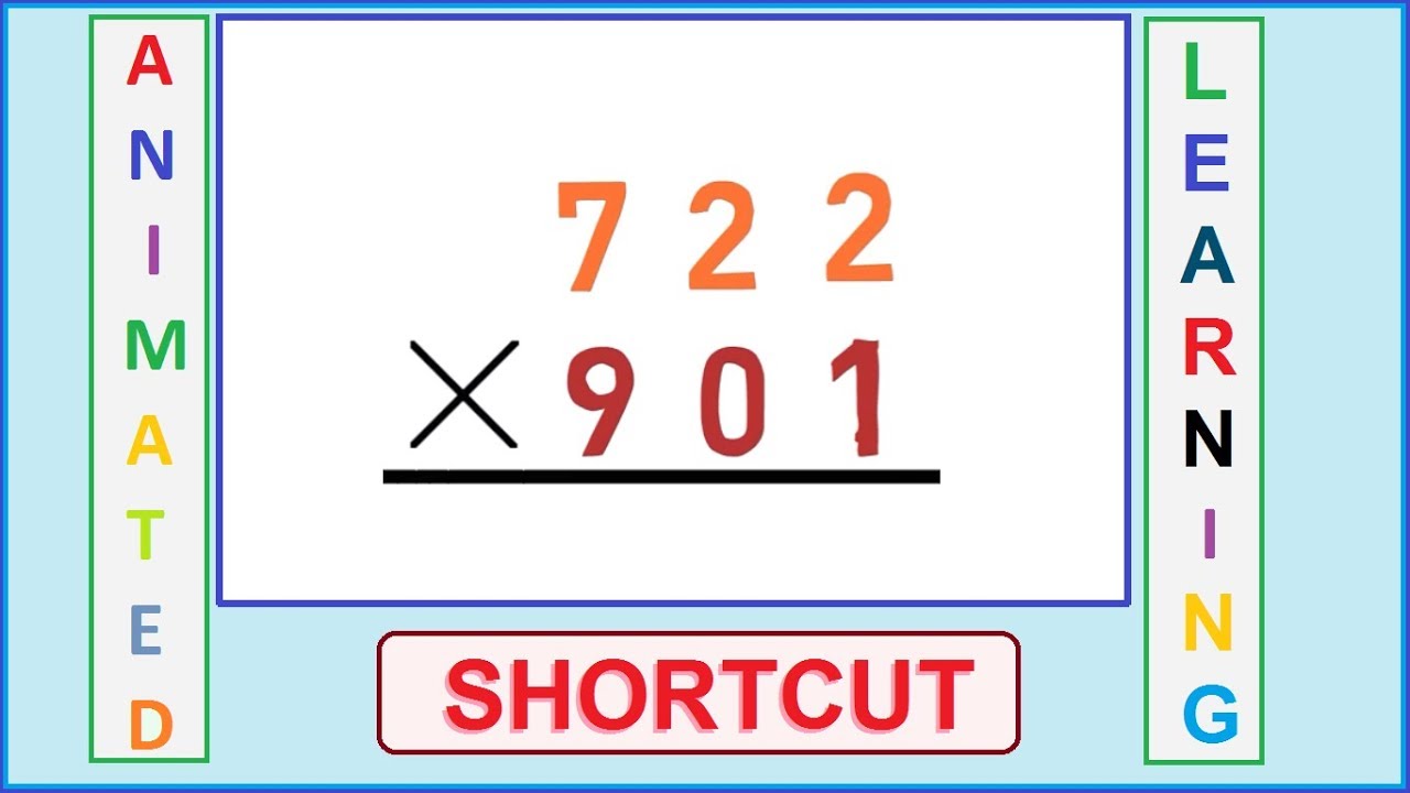 3 digit multiplication Shortcut | Fast Mental calculation steps | Shortcut world Part-8 OnlineCSK |