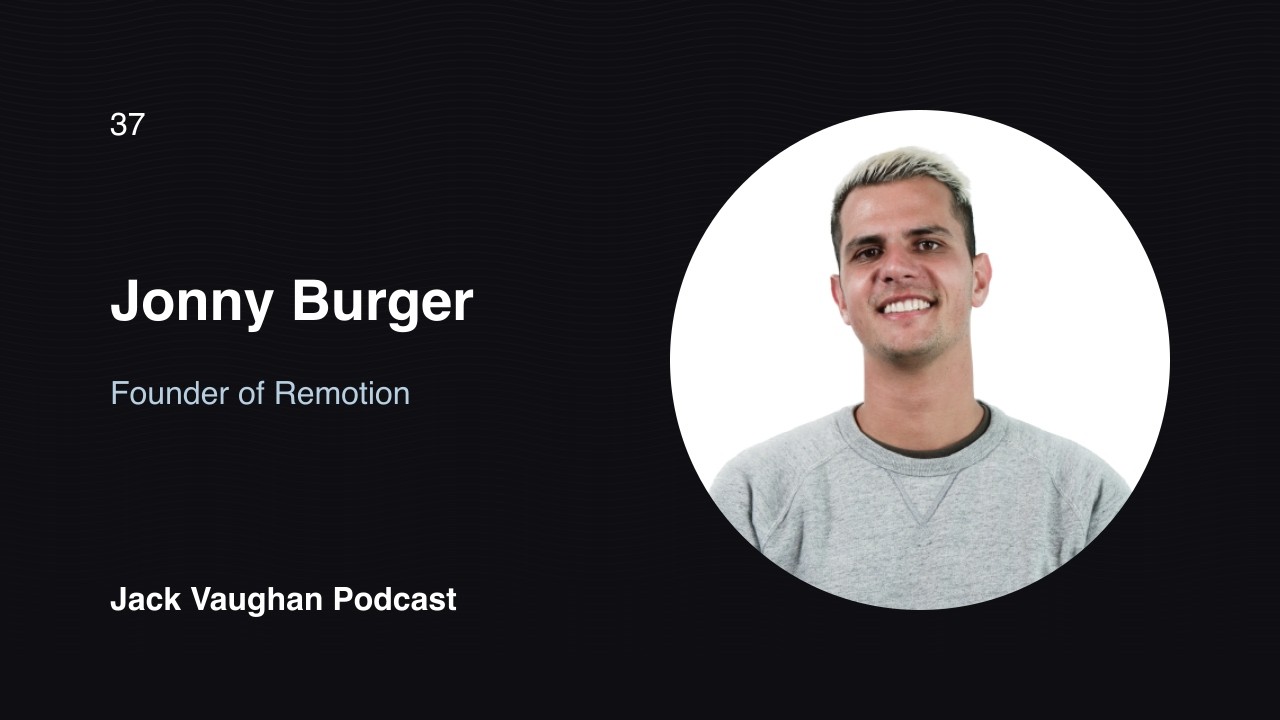 Jonny Burger | Remotion, Programmatic Video, and Agentic AI