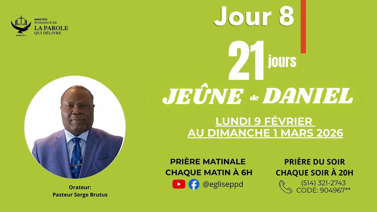 MPPD- JEÛNE DE DANIEL 2026