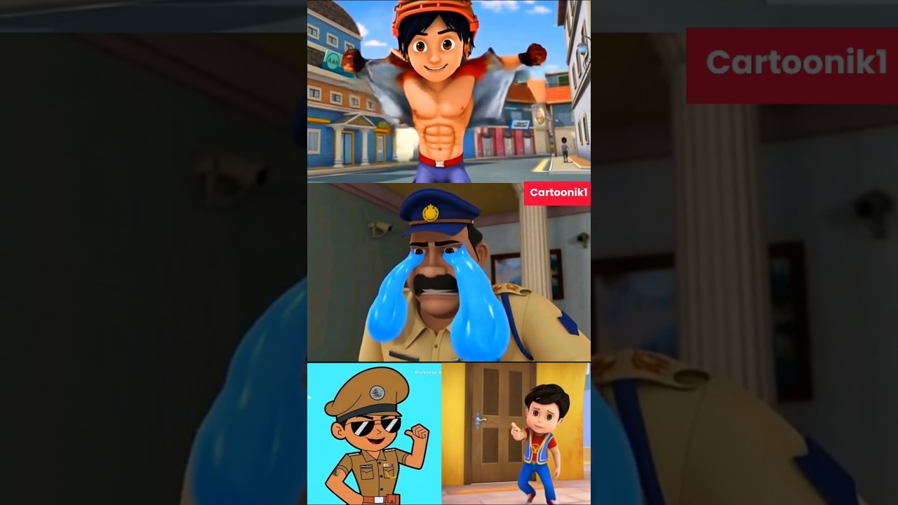 Shiva vs Little Singham vs vir robot boy #Shorts #viral #trending