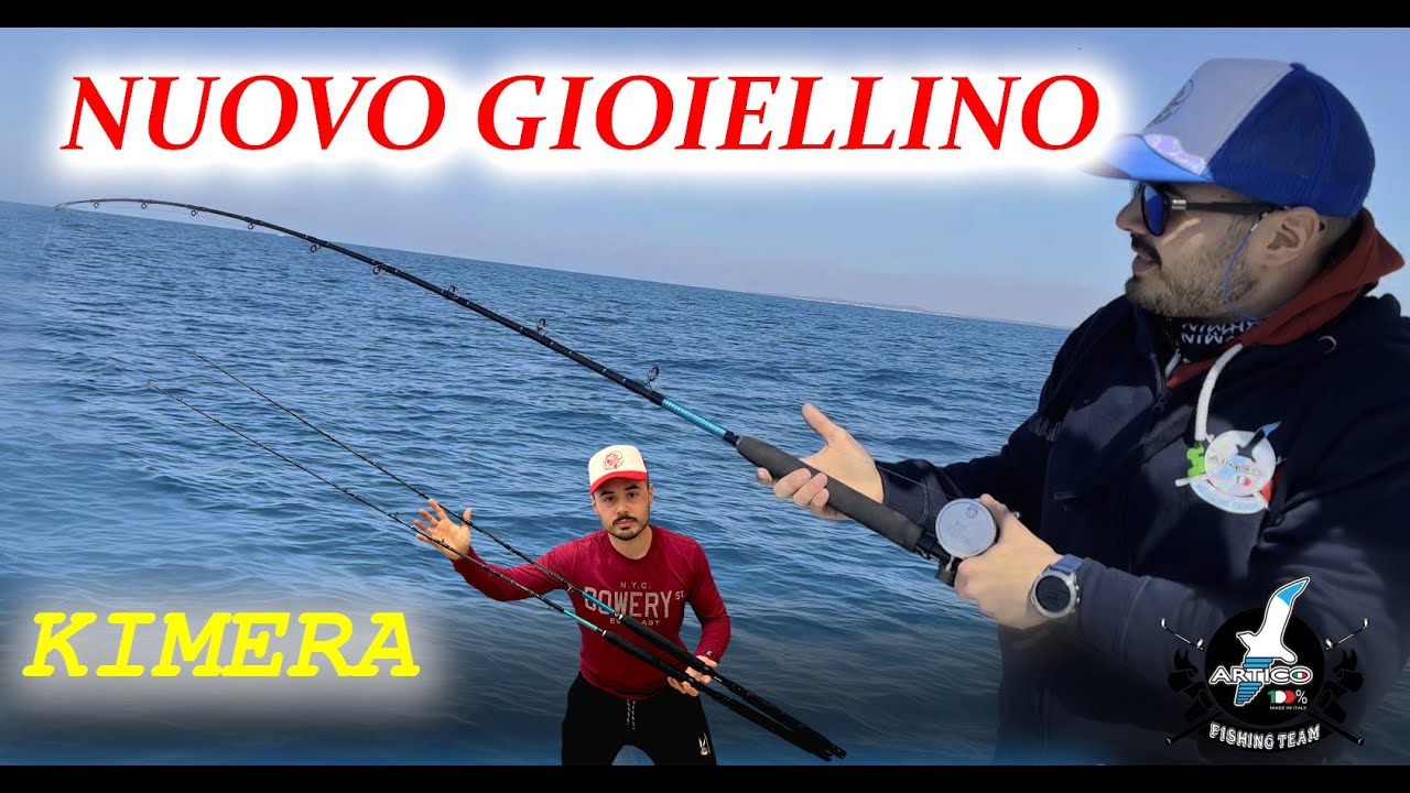 UN NUOVO GIOIELLINO ARTICO (Nuove canne da traina col vivo Kimera)