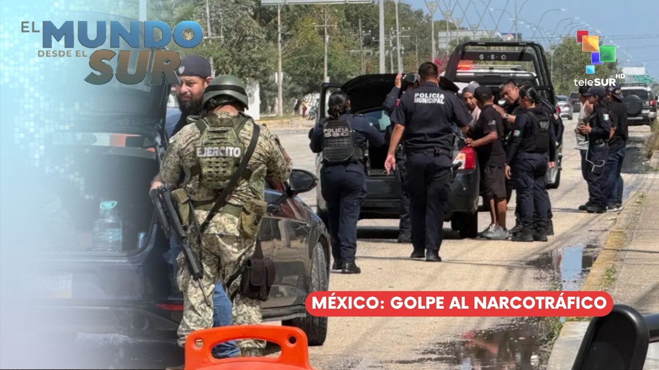 El Mundo Desde el Sur 23Feb26:  Golpe al narcotráfico en México