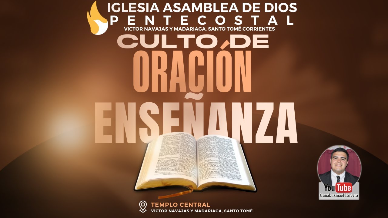 🔴EN VIVO-CULTO DE ENSEÑANZA-ASAMBLEA DE DIOS PENTECOSTAL -MARTES 17 DE FEBRERO DE 2026