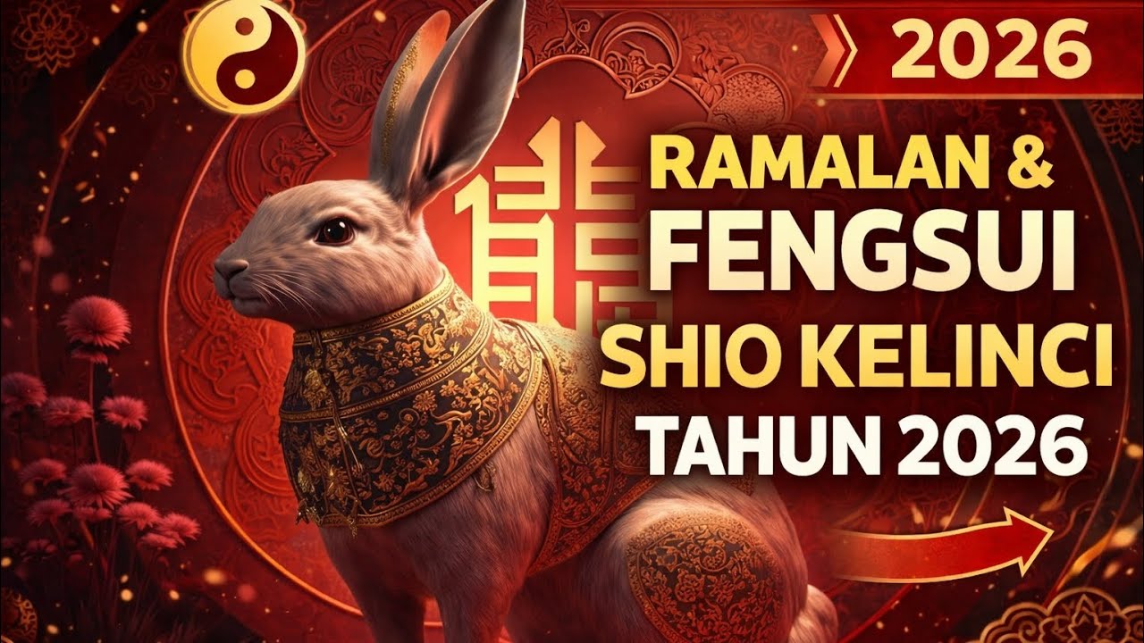 RAMALAN DAN FENGSUI SHIO KELINCI TAHUN 2026 | SHIO KELINCI 2026
