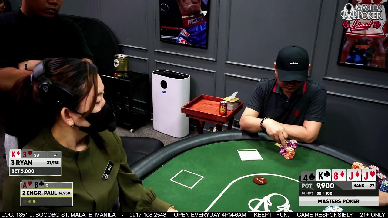 Masters Poker Live - 50/100 - 1106.24