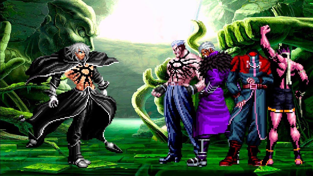 [KOF Mugen] Ethos vs KOF Bosses Team