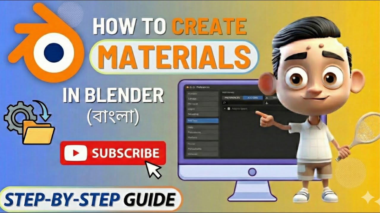 how to create metarials in blender
