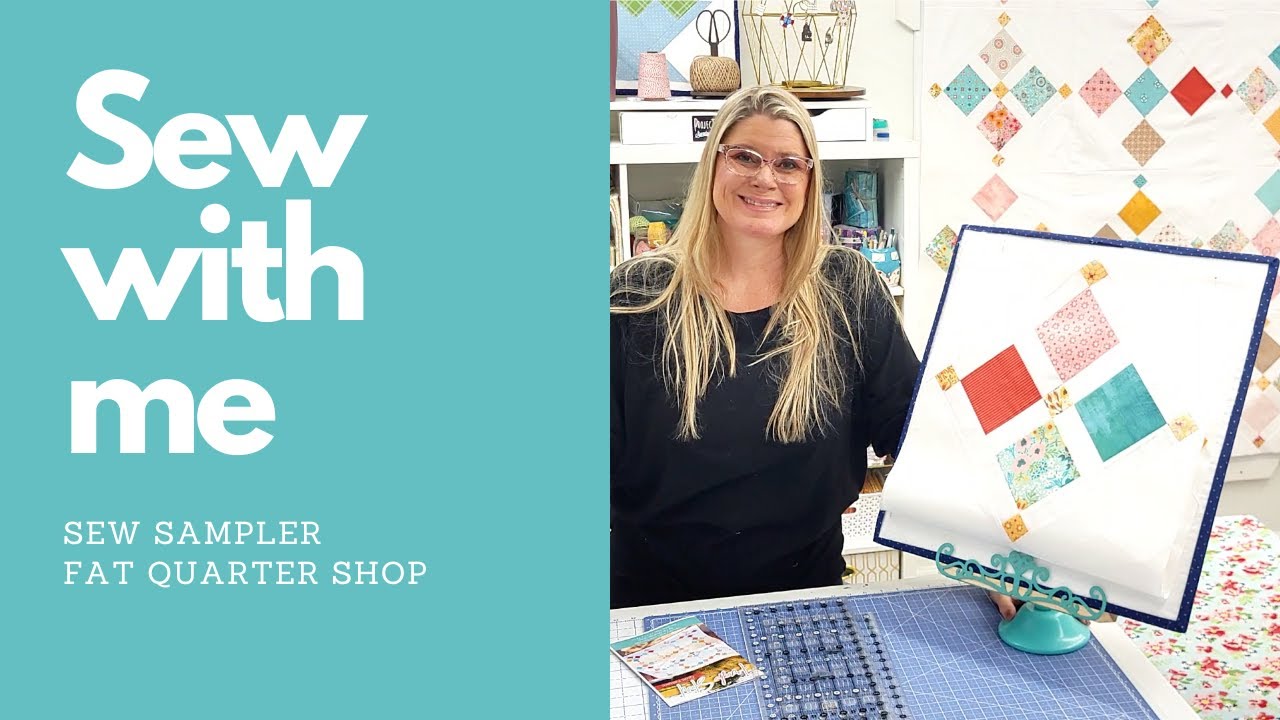 Fat Quarter Shop First box of 2025! Sew Sampler Beginner Unboxing Quilting Subscription Box