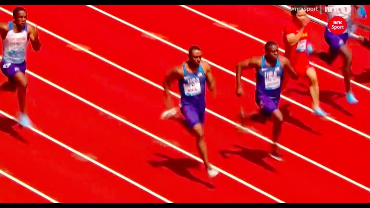 Ronnie Baker 9.78 100 Meter Eugene Diamond League 2018 Track & Field Usa