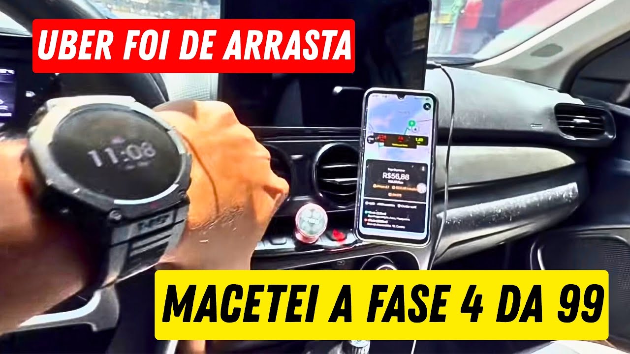 ✅FASE 4 da 99pop vale apena? Quanto eu fiz? Uber, 99pop, Indriver