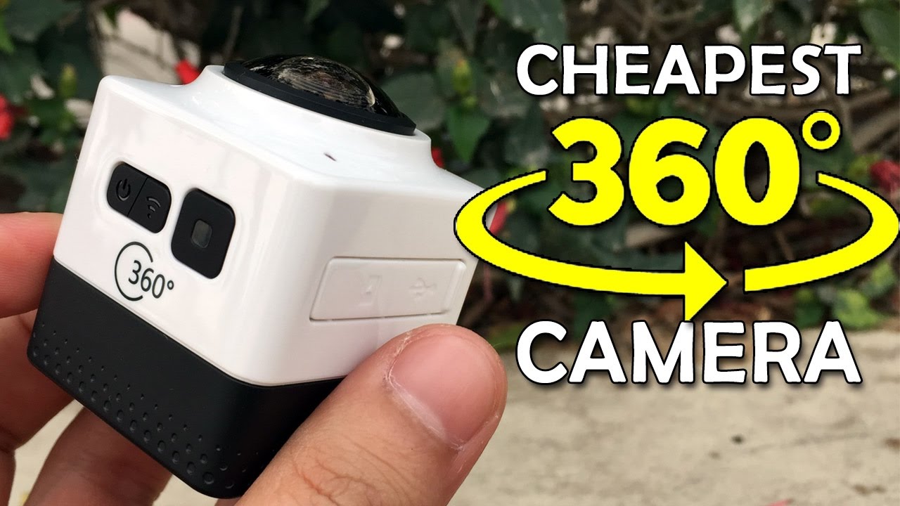 Cube 360 camera review | Cheapest 360 action camera + Sample footage | Gearbest