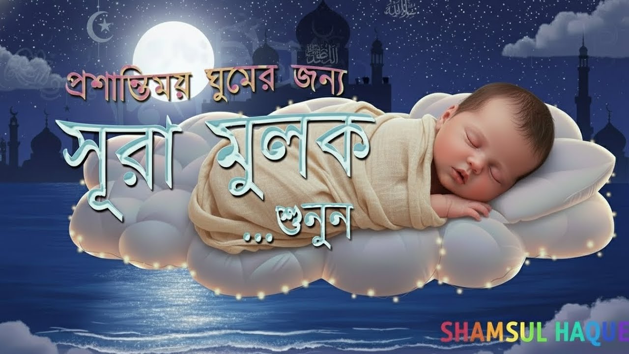 “ভয় ও দুশ্চিন্তা দূর করার তিলাওয়াত | সূরা মুলক 🤍 | Shamsul Haque