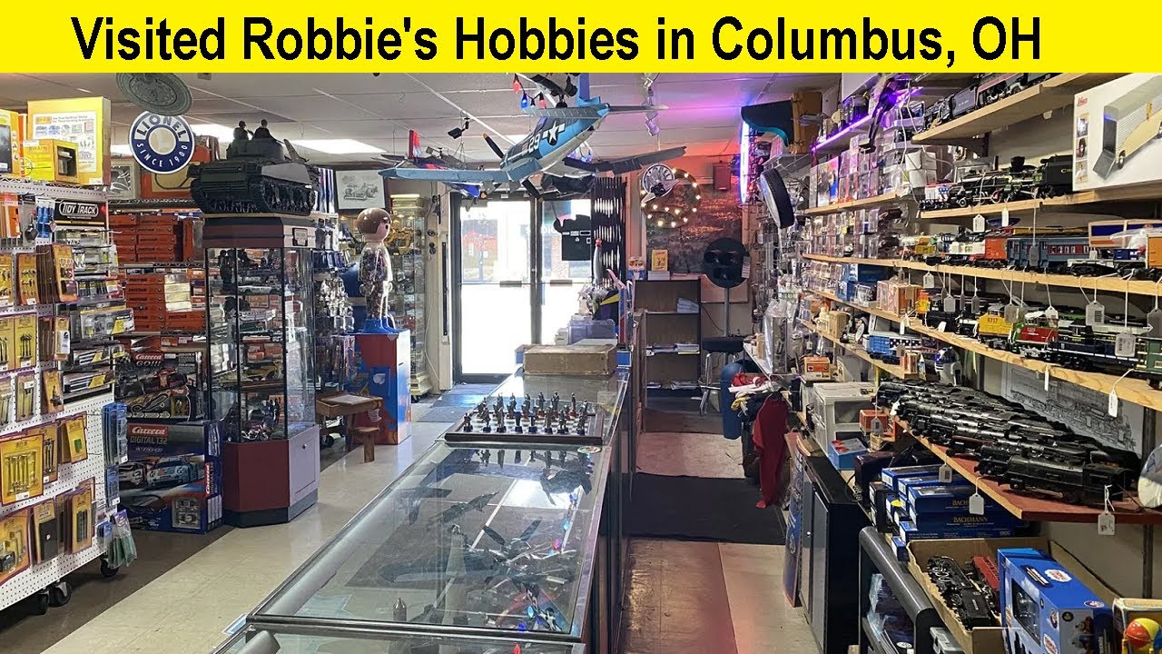 Robbie's Hobs в Колумбусе. Магазин подержанных поездов MTH, Lionel, Atlas, K-Line и Weaver.
