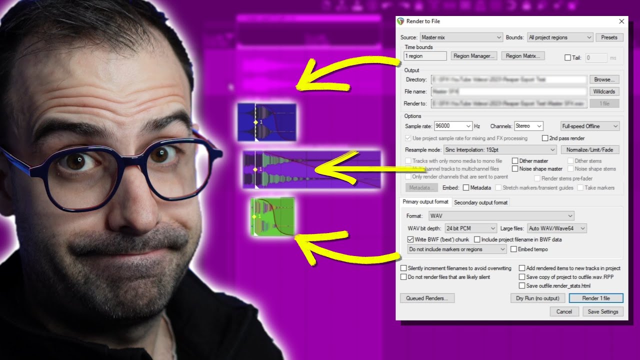 How To Render Multi-Layered SFX With Dynamic Group FX | Reaper Tutorial