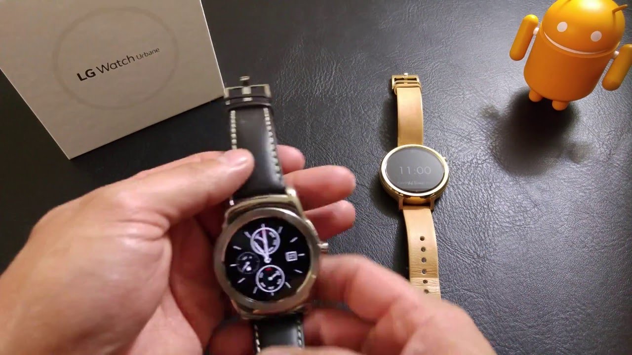 Android Wear & the LG Watch Urbane
