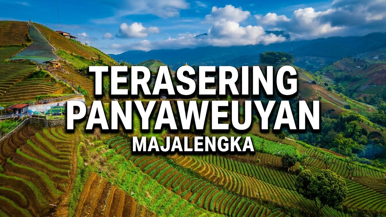 Keindahan Terasering Panyaweuan yang Mendunia
