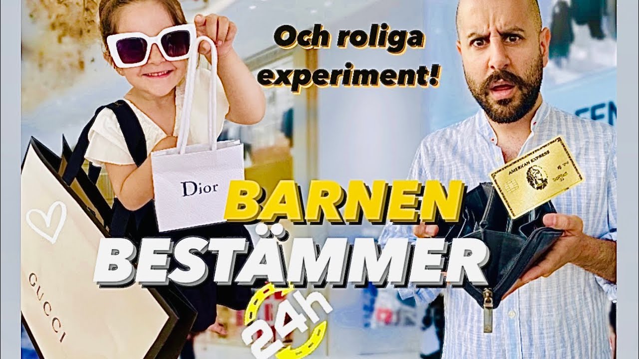 BARNEN BESTÄMMER I 24H CHALLENGE- FÅR INTE SÄGA NEJ!