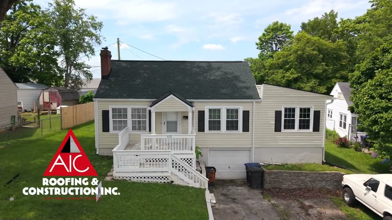 Roof Replacement - GAF Timberline HDZ - Hunter Green (Home)