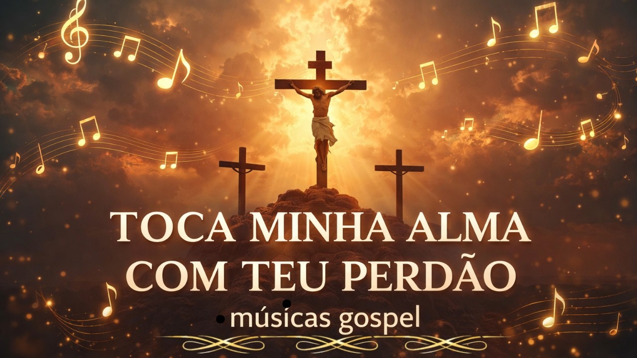 🎶 TOCA MINHA ALMA COM TEU PERDÃO 🎶 - MÚSICAS GOSPEL