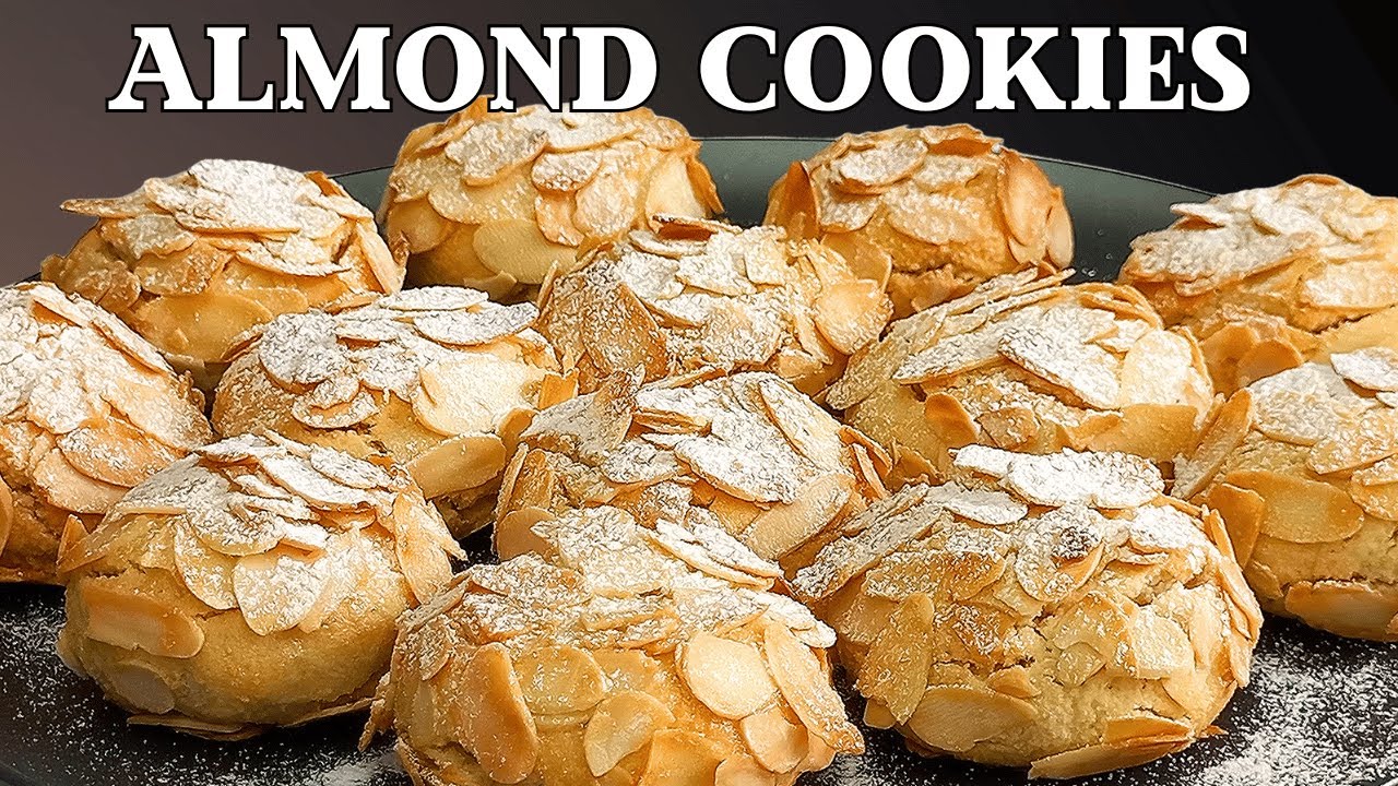 Italian Almond Cookies — No Flour, 15 Minutes🍪Gluten Free & So Easy!