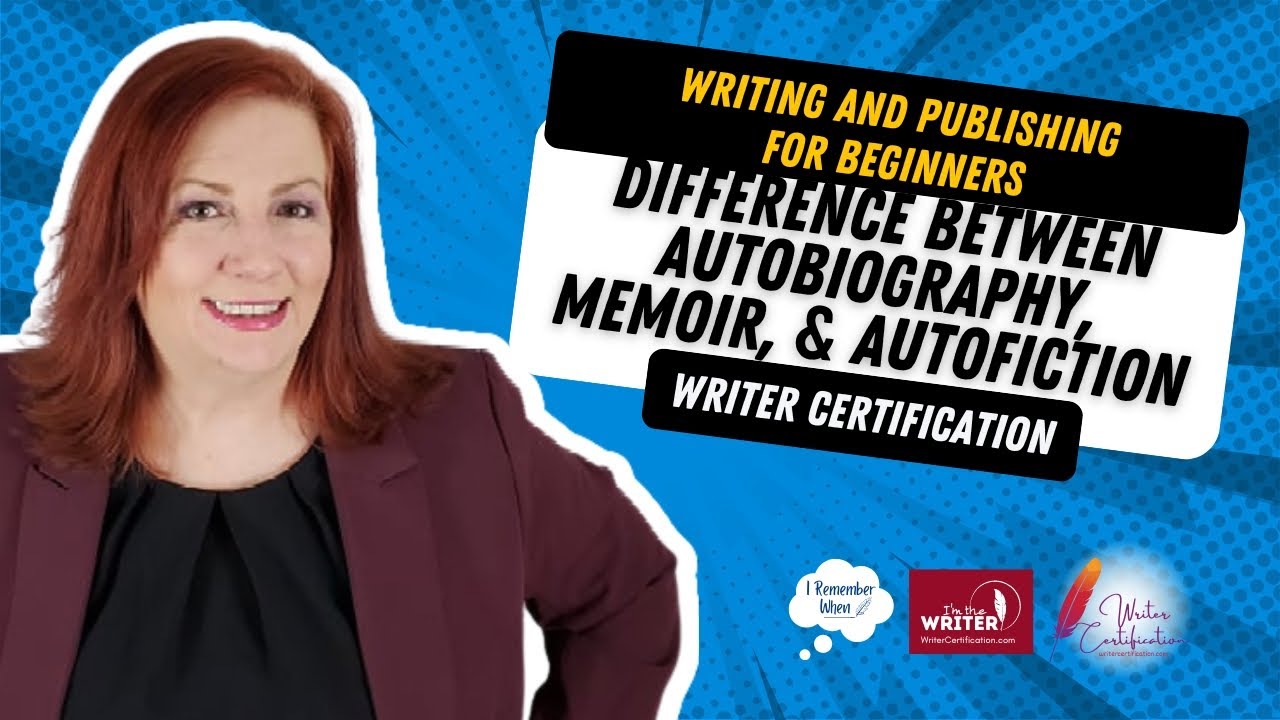 What's are the Differences Between Autobiography, Memoir, and Autofiction in Writing?