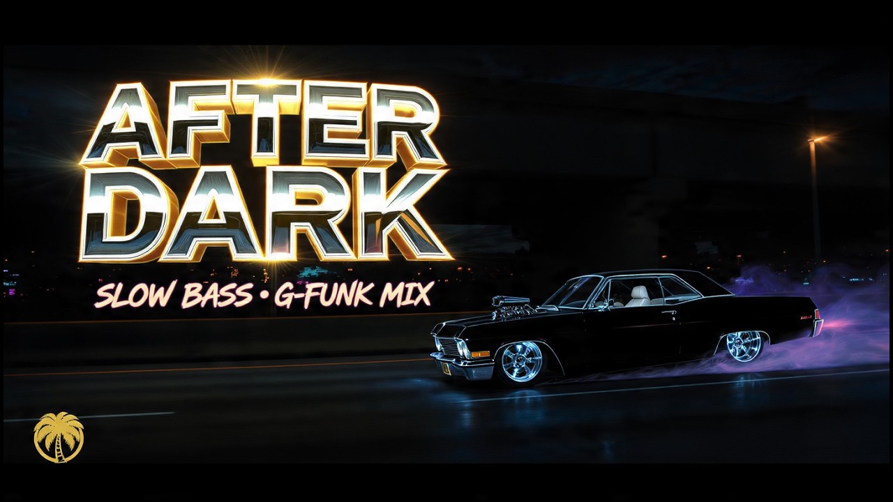 Chrome Nights West Coast G-Funk Mix  Smooth Bass & Neon Lights