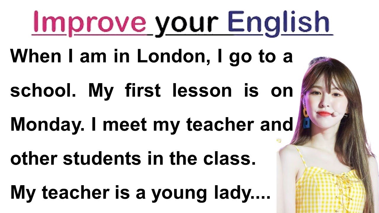 I Go To London | Graded Reader | Learn English Through story | Improve Your English| Storytelling