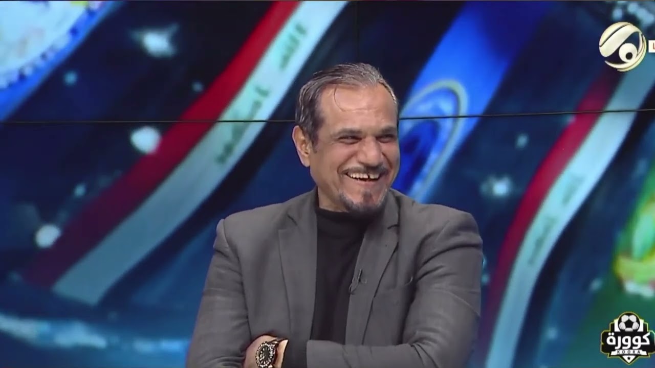 حيدر محمد يجبر علي سالم على التصفيق له بعدما قال : احمد عايد افضل لاعب بالعراق حاليا