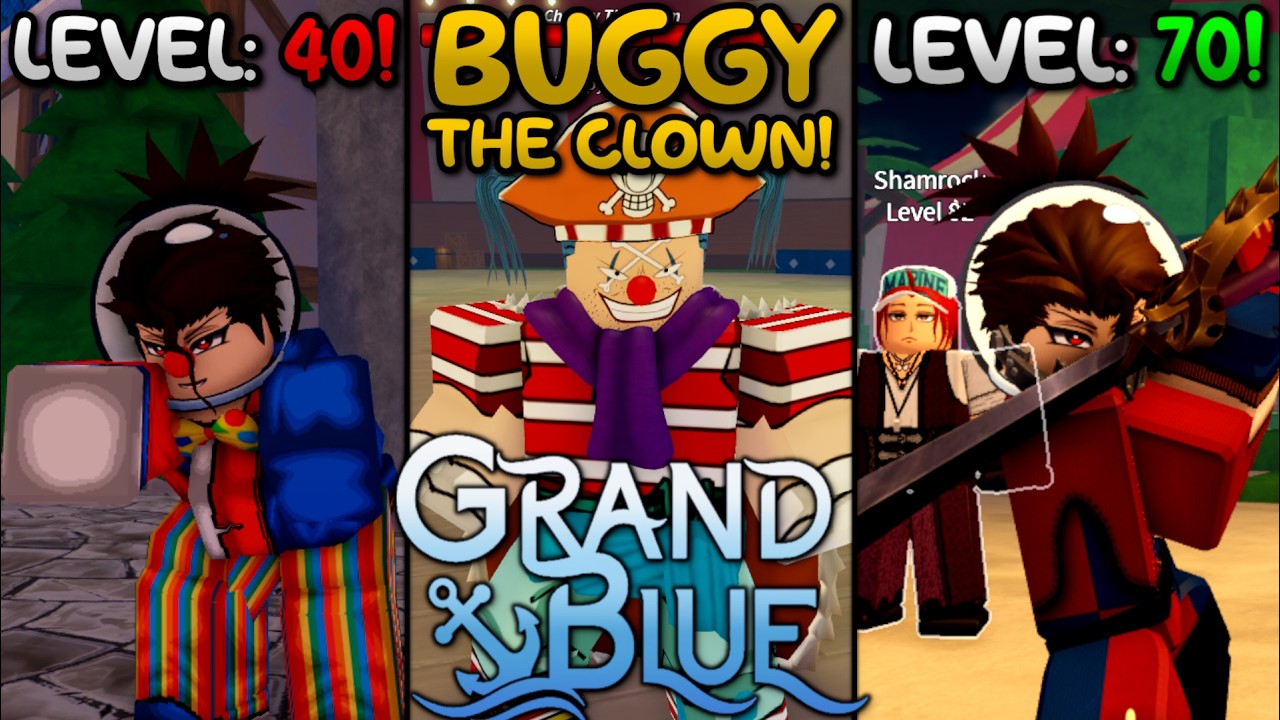 Как получить сверхмощное клоунское оружие в Roblox Grand Blue... Вот что произошло!
