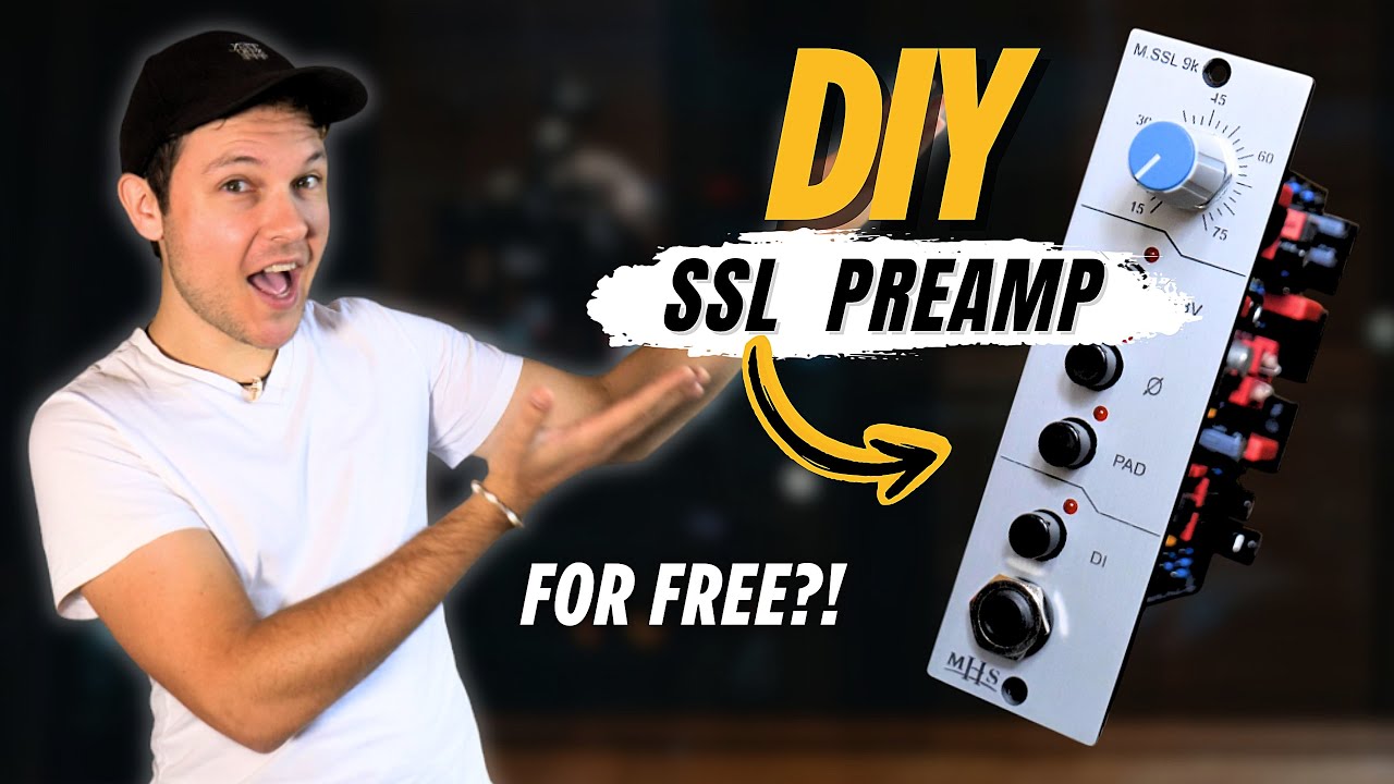 Build your own analog SSL PREAMP for free?!