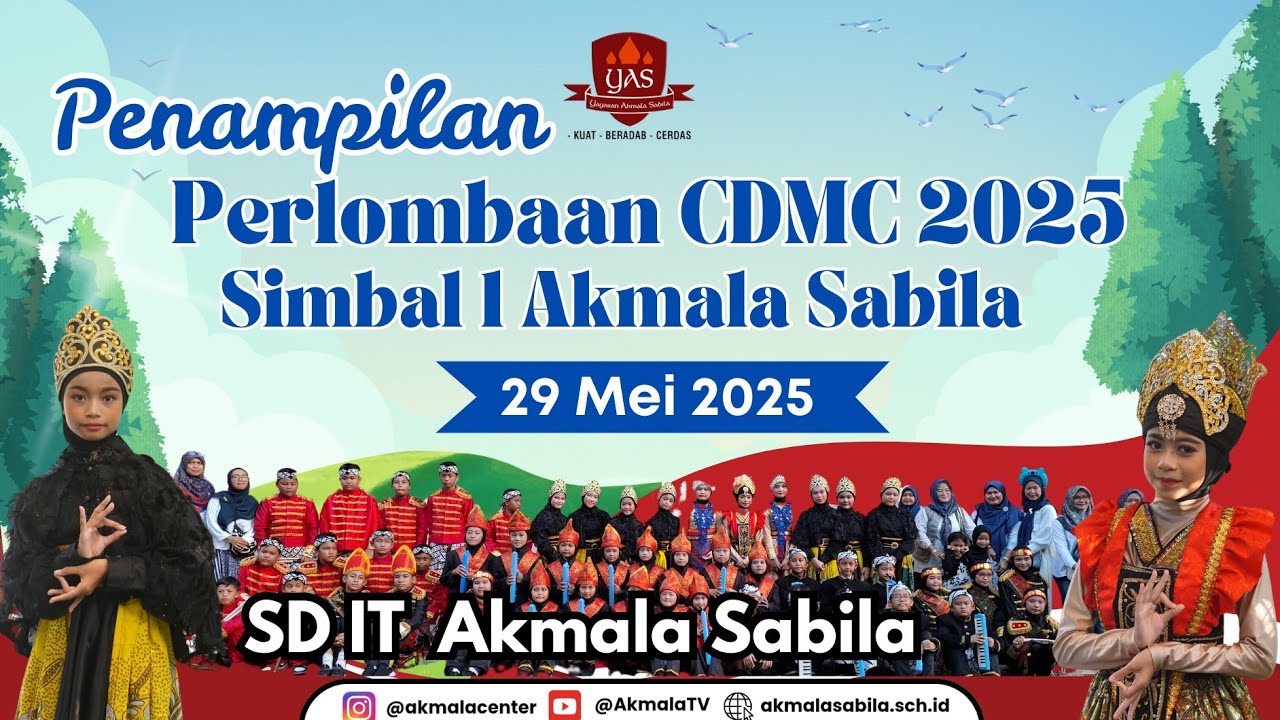 Penampilan Simbal 1 SD IT Akmala Sabila Tahun 2025 (CDMC) Cirebon Drum Marching Competition