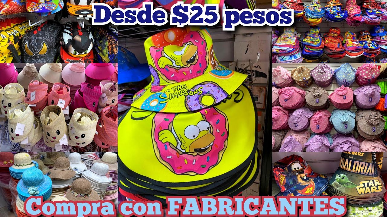 FABRICANTES DE GORRAS, SOMBREROS, VISERAS...😱PRECIOS ESPECIALES 😱 DESDE $25 PESOS🔥