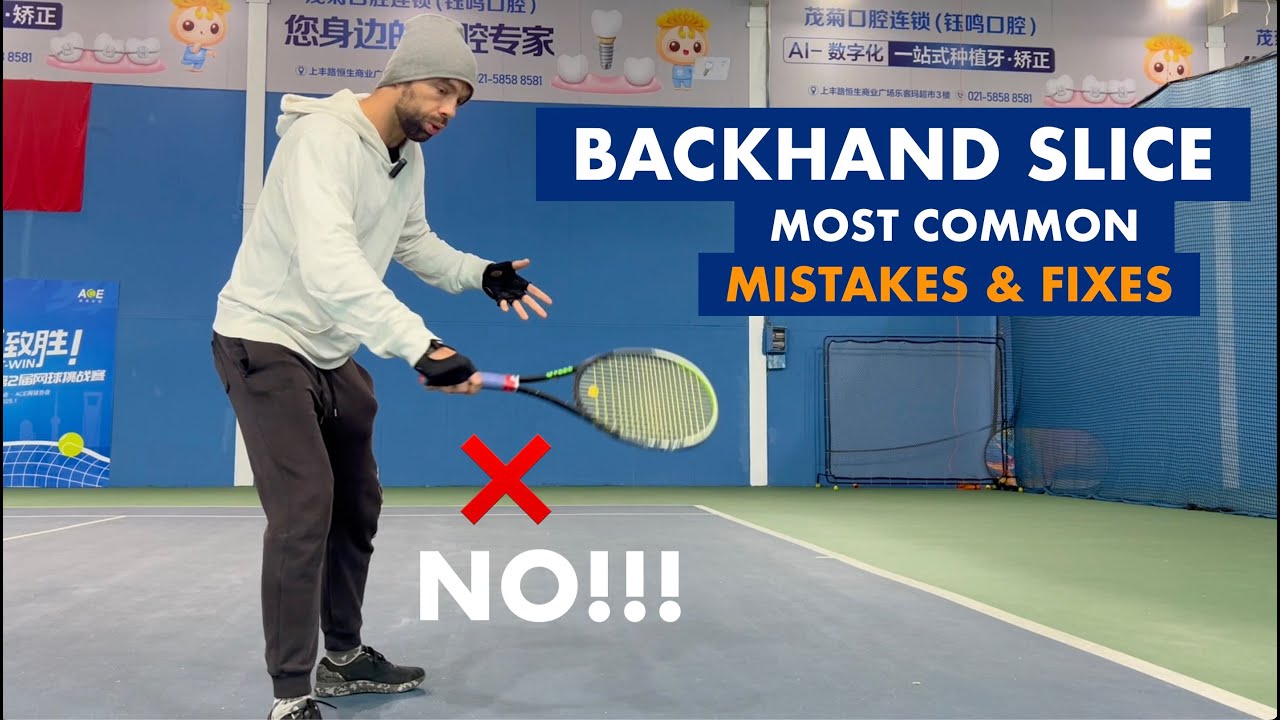Most Common Backhand Slice Mistakes & How To Fix Them (TENFITMEN - Episode 190)