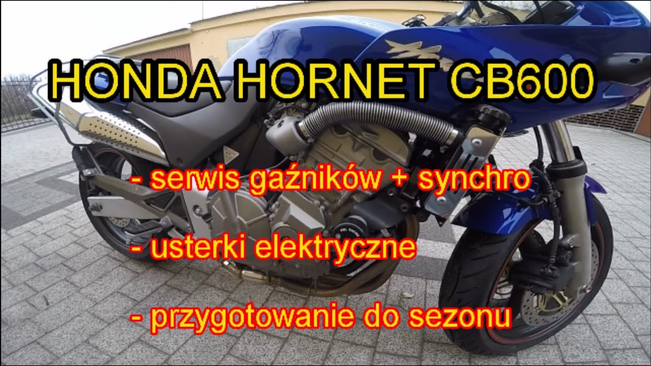 HONDA HORNET CB600 - powraca. Chochliki w elektryce 😆 serwis gaźników, przygotowanie do sezonu.
