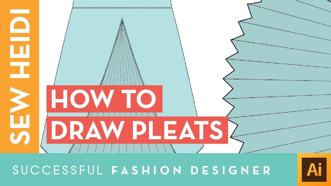 How to Draw Pleats in Illustrator