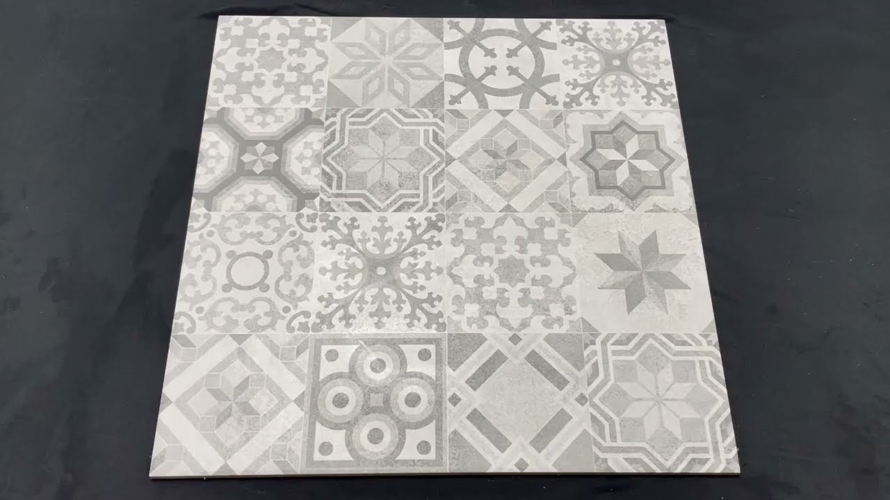 Outlet NEXTERIO tu kupisz Gres szkliwiony inserto CONCRETE STYLE grey patchwork mat