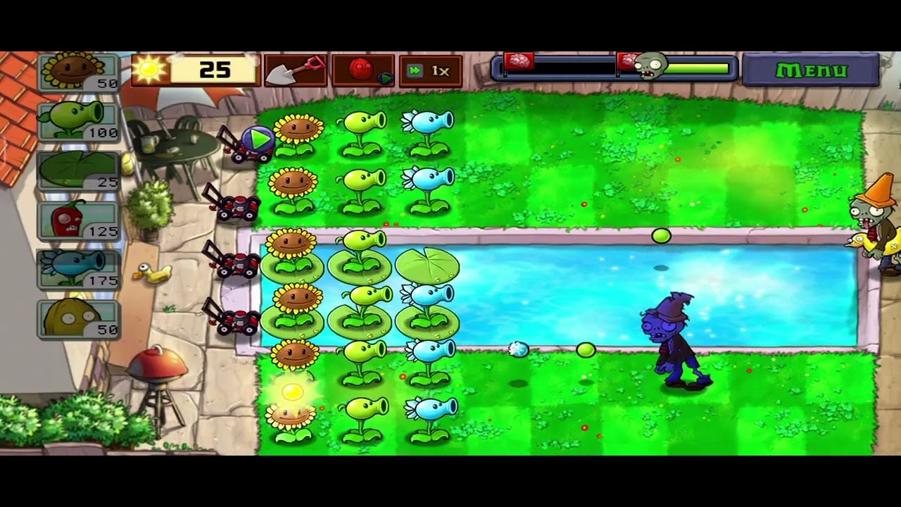 #part3 #level6 plants vs zombie's #pvz #pvzgameplay 