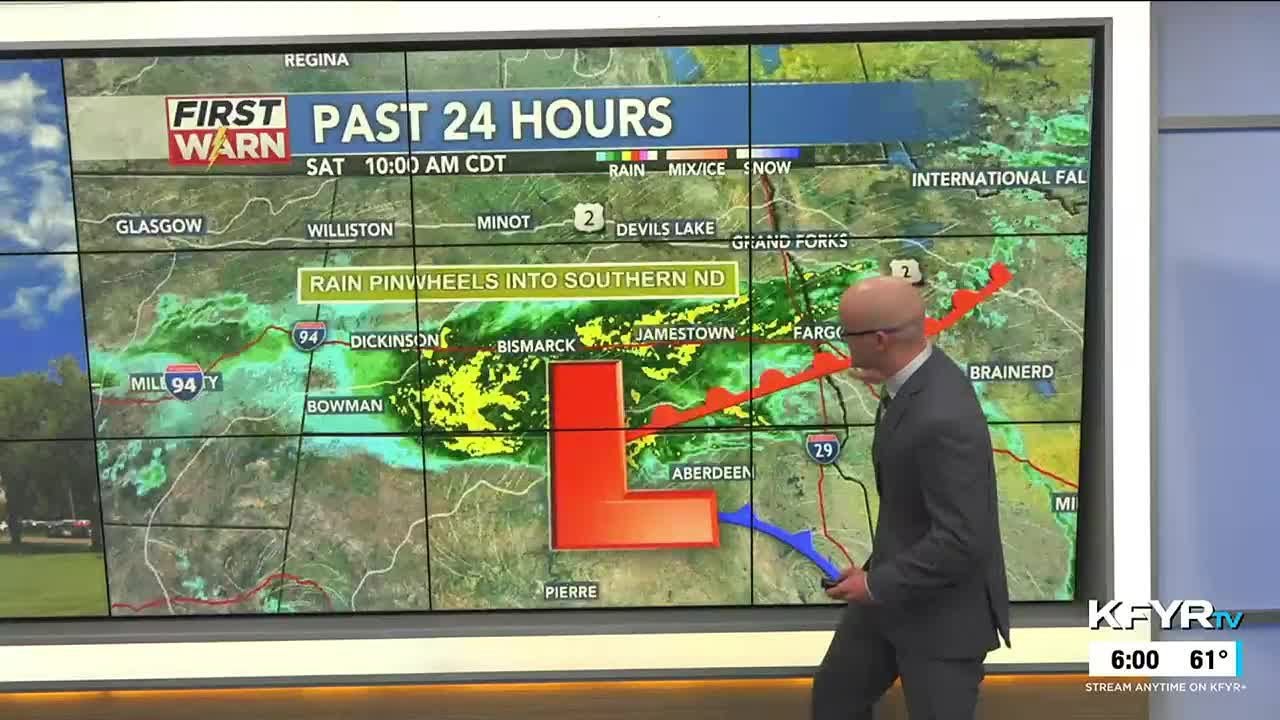Rain reports and tracking the Colorado Low on Saturday 6/24/23