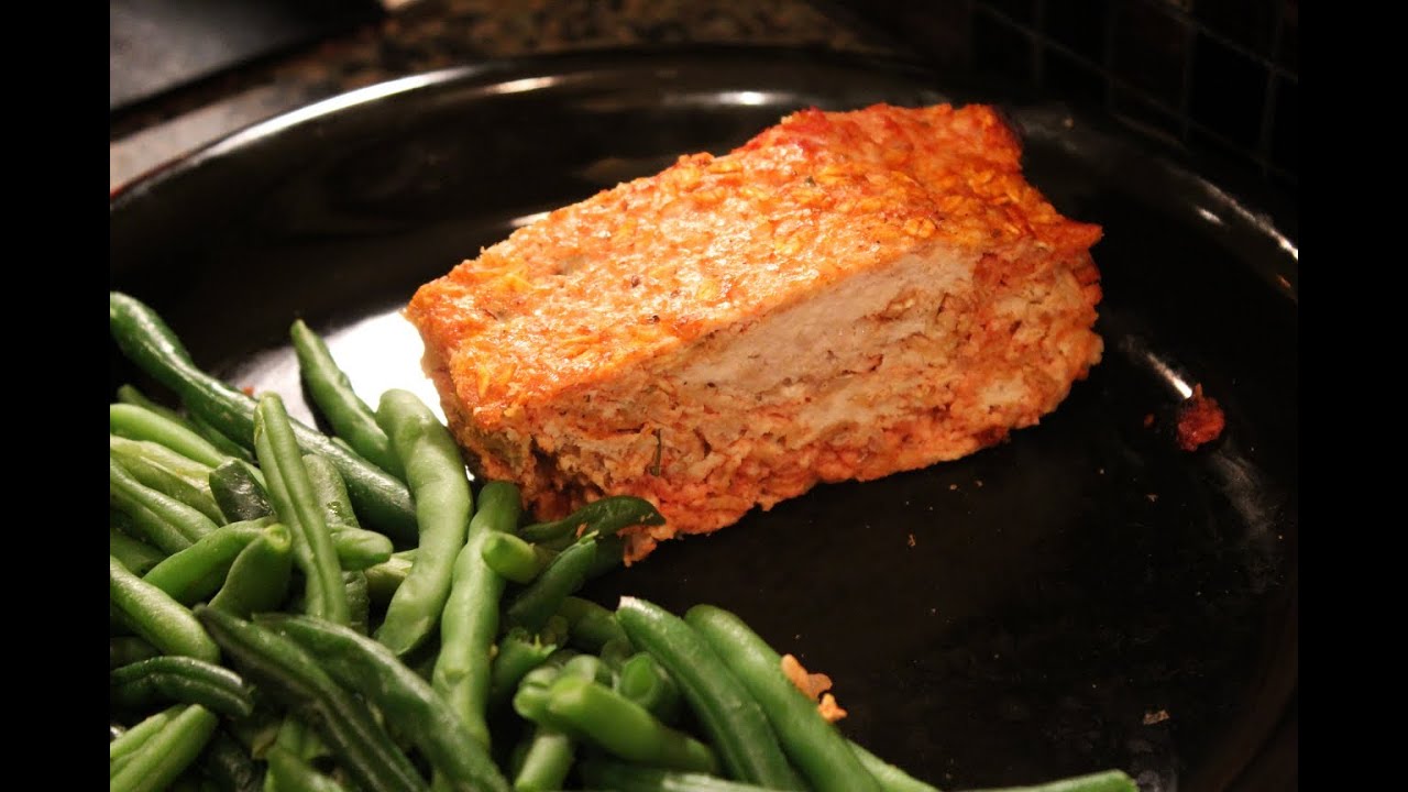 Easy Bodybuilding Meal:  Healthy Ground Turkey Meatloaf